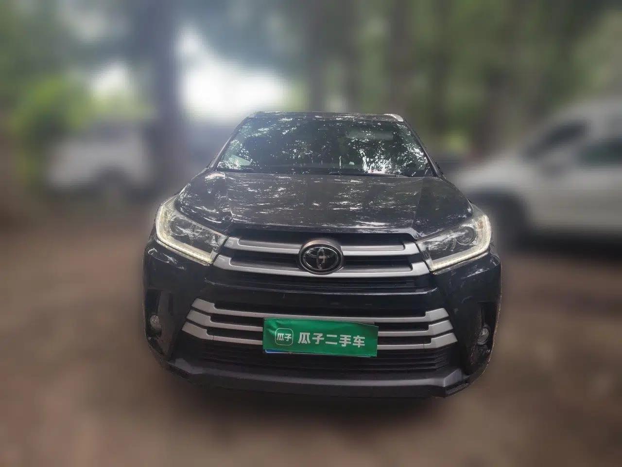 Toyota Highlander 2018 2.0T Four-Wheel Drive Luxury Edition 7 Seats China V Emission Standard — миниатюра 2