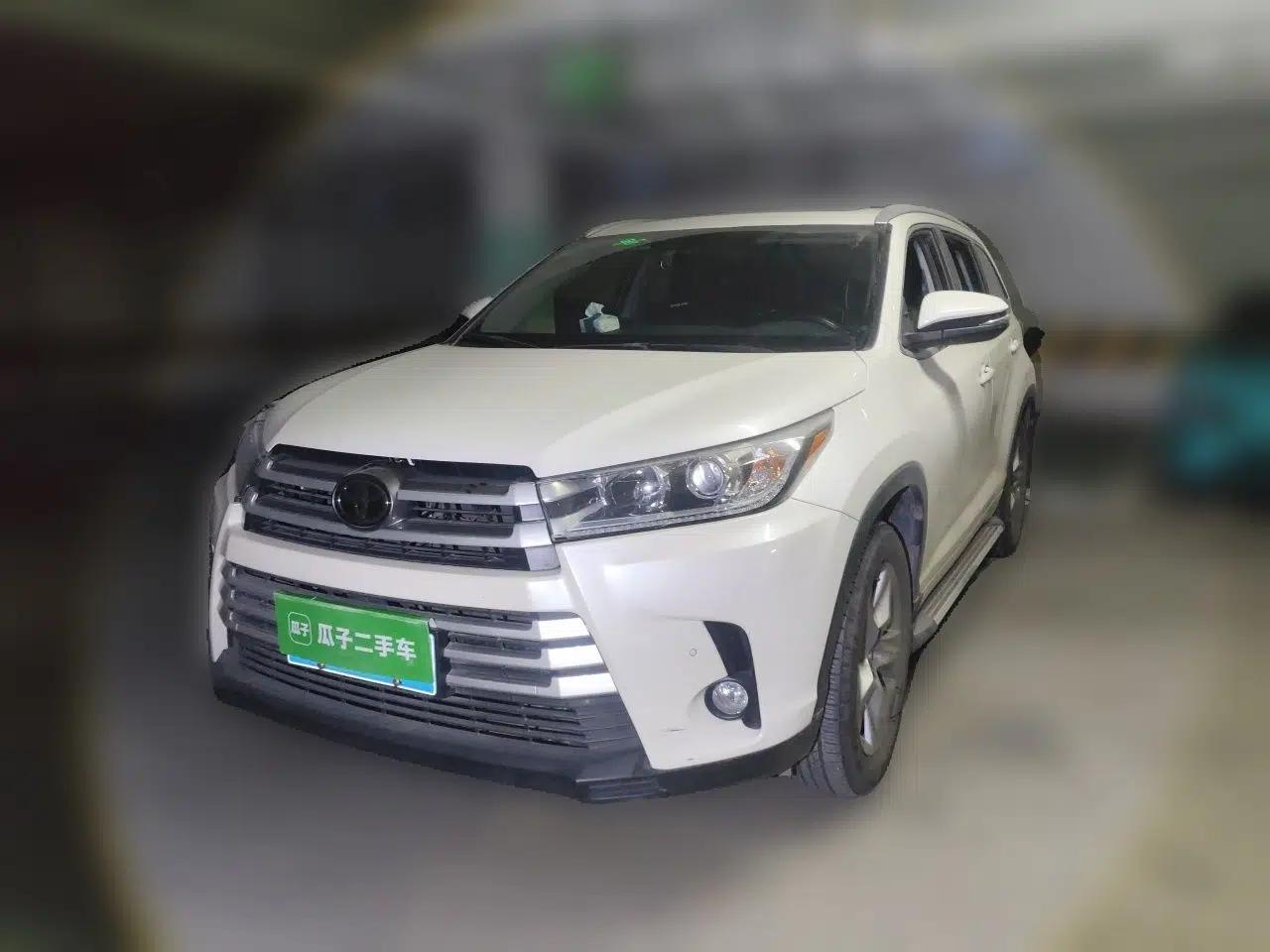 Toyota Highlander 2018 2.0T Four-Wheel Drive Luxury Edition 7 Seats China V Emission Standard — миниатюра 1