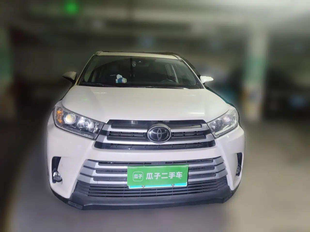 Toyota Highlander 2018 2.0T Four-Wheel Drive Luxury Edition 7 Seats China V Emission Standard — миниатюра 2