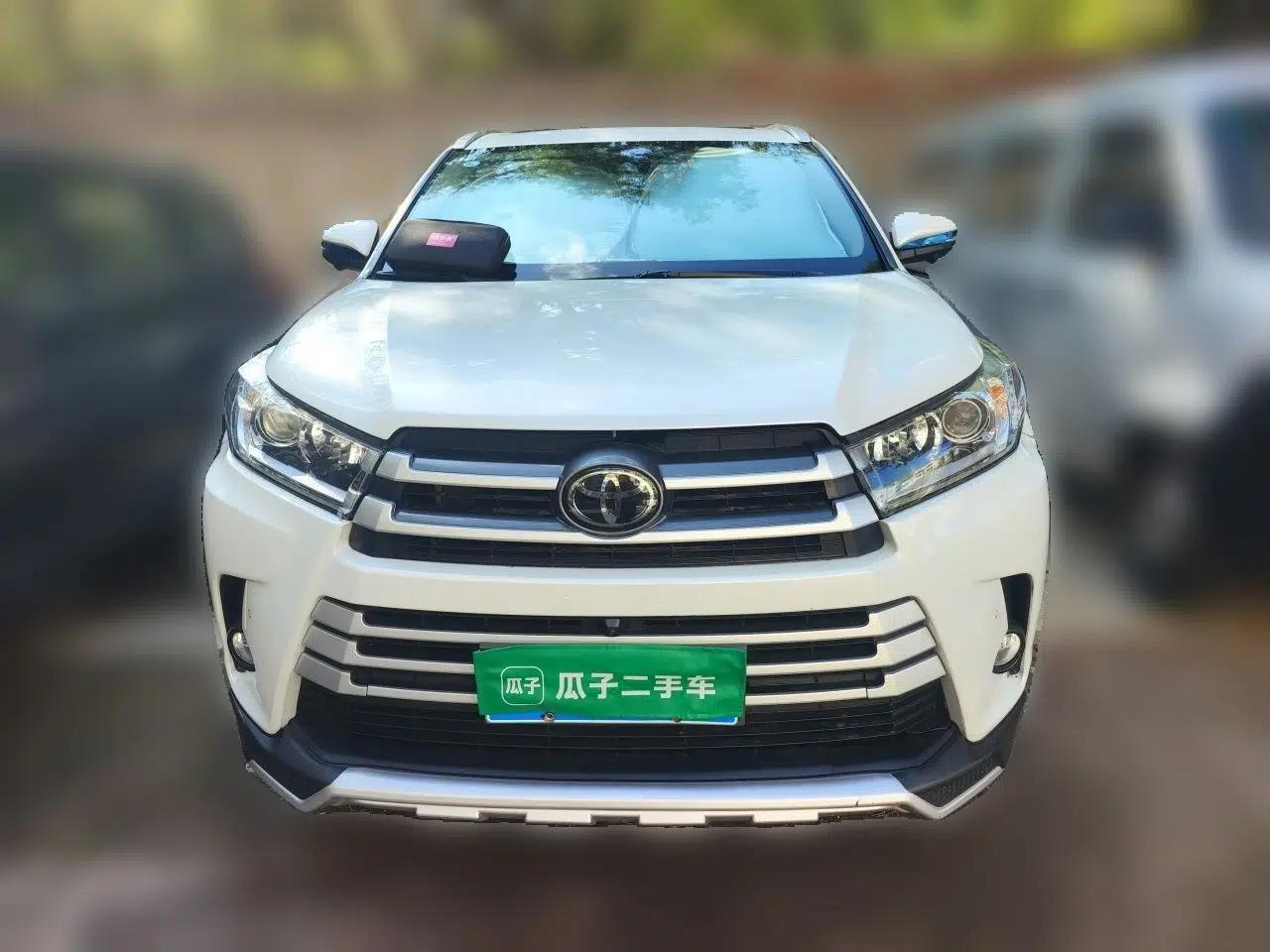 Toyota Highlander 2018 2.0T Four-Wheel Drive Luxury Version 7 Seats China VI Standard — миниатюра 2
